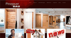 Desktop Screenshot of pinzgauerbau.at