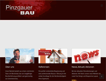 Tablet Screenshot of pinzgauerbau.at